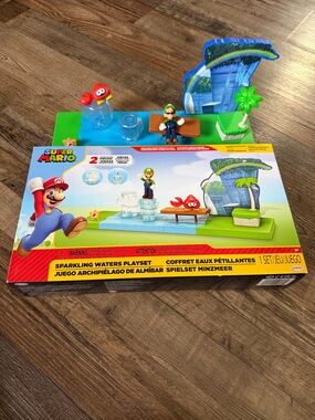 Nintendo Super Mario Sparkling Waters Playset